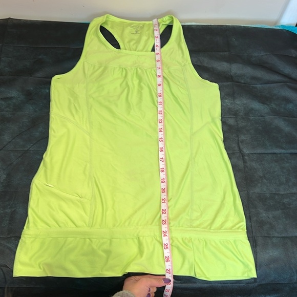 🔥ATHLETA Neon Green Athletic Tank Top🔥 - Picture 4 of 7